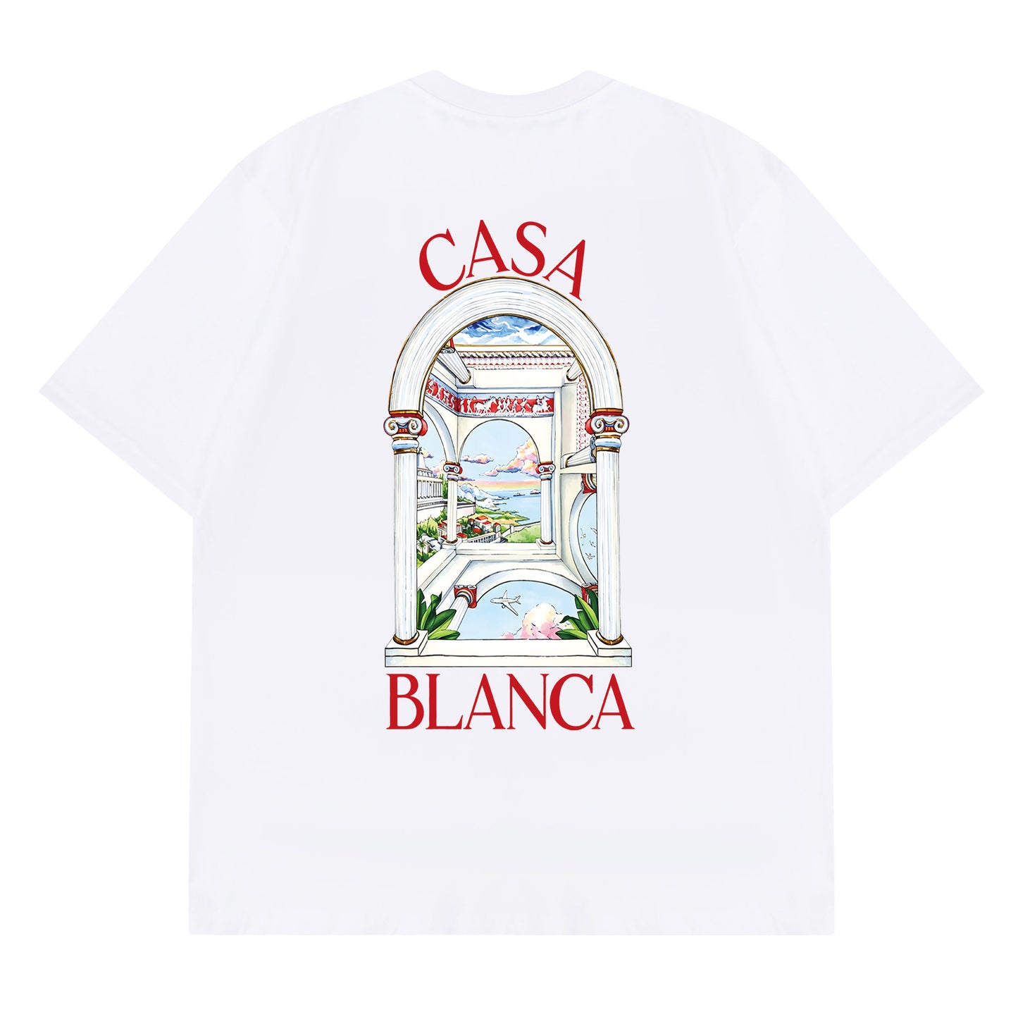 T-shirt Casablanca Rouge