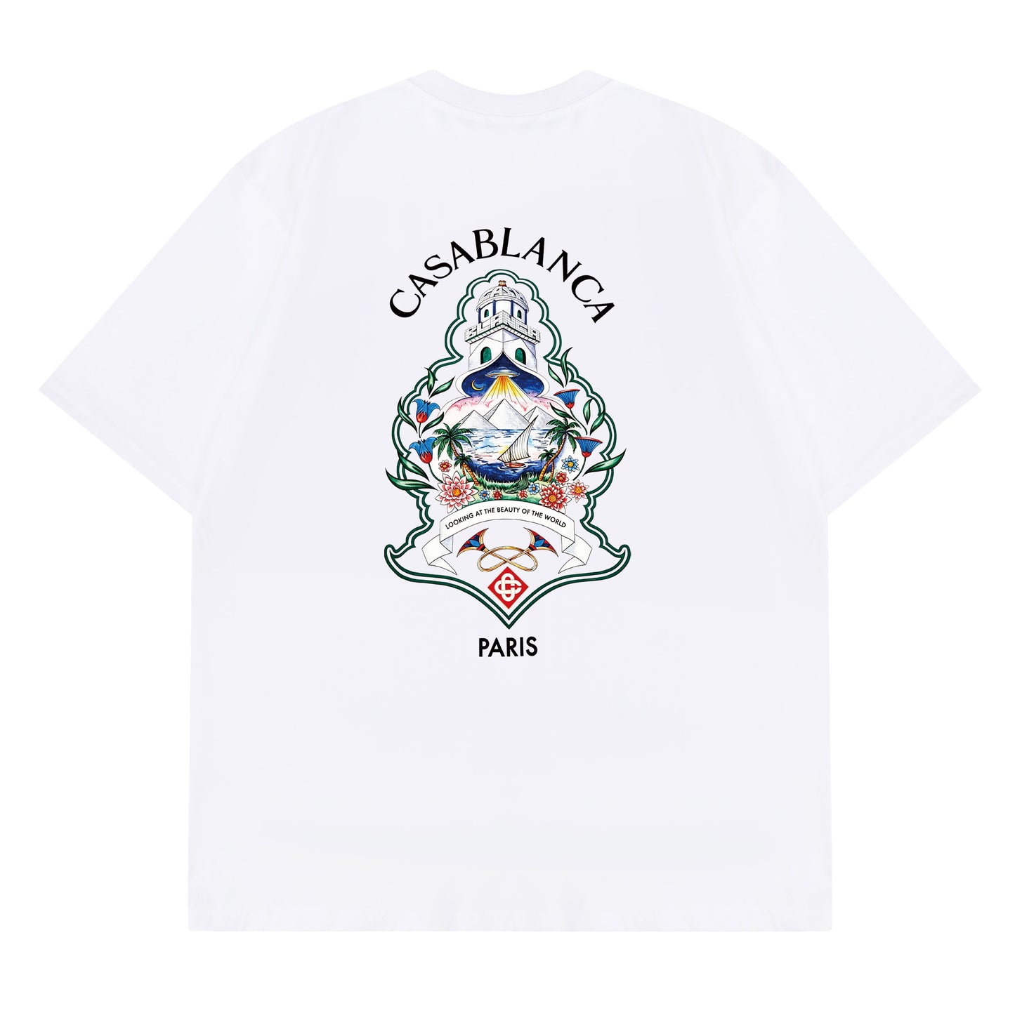 T-shirt Casablanca Vert