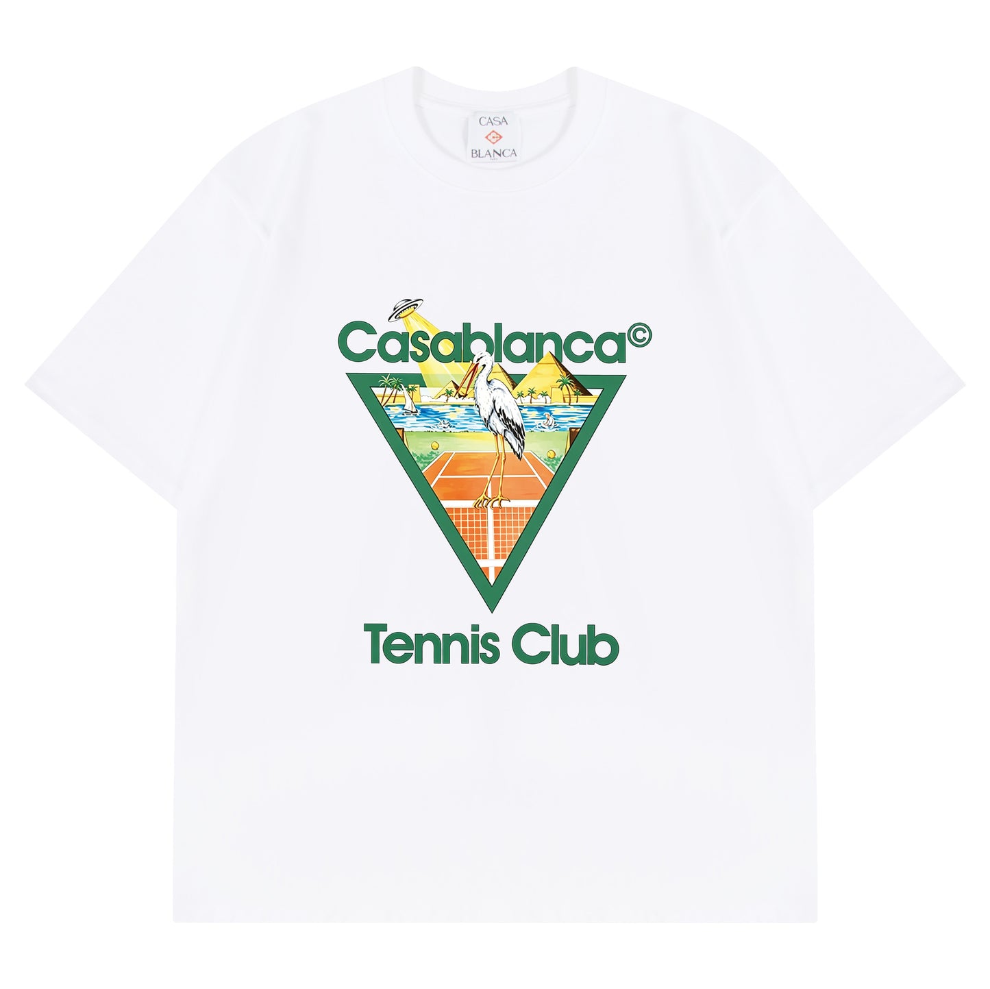 T-shirt Casablanca Vert