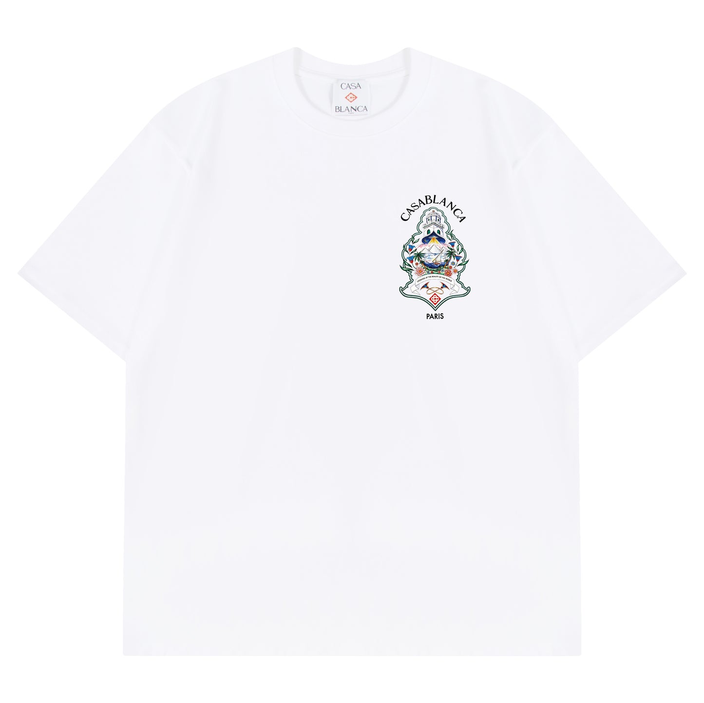 T-shirt Casablanca Vert