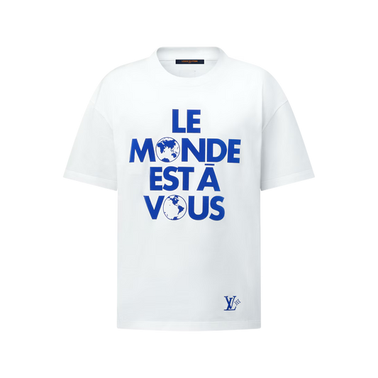 T-shirt Louis Vuitton Le monde est à Vous